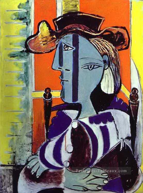 Marie Th rese Walter 1937 cubisme Pablo Picasso Peintures à l'huile